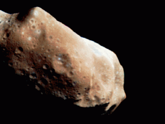 Ida and Dactyl: Asteroid and Moon