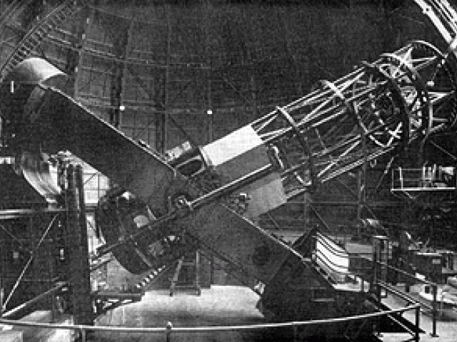 The Hooker Telescope on Mt. Wilson