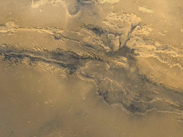 The Grand Canyon of Mars