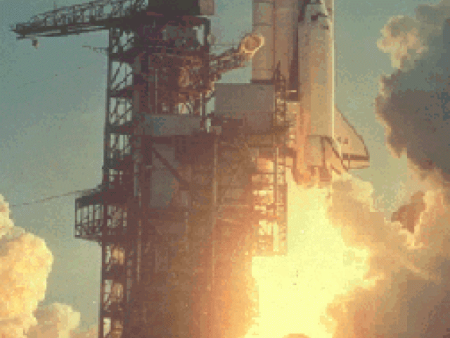 Liftoff of Space Shuttle Columbia