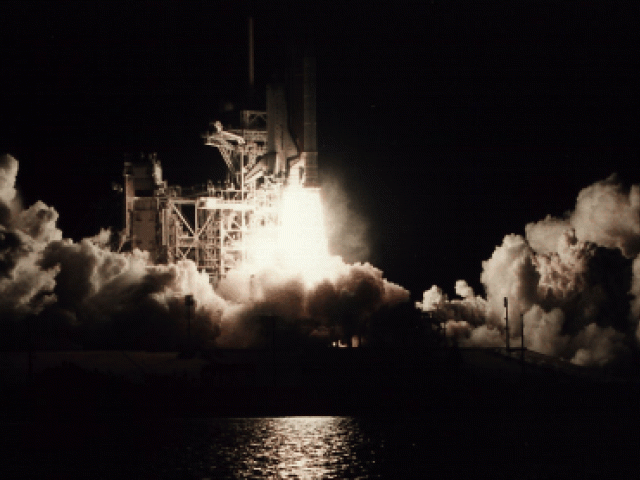 Night Launch of Endeavour