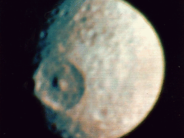 Mimas: Small Moon with A Big Crater