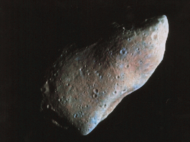 Asteroid Gaspra’s Best Face