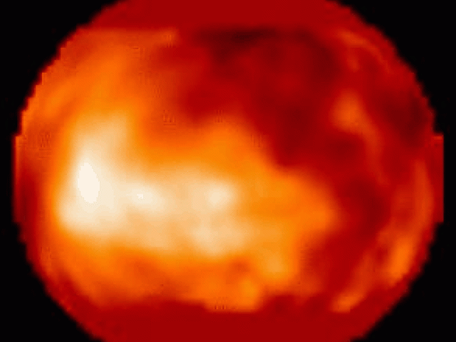 A Glimpse of Titan’s Surface