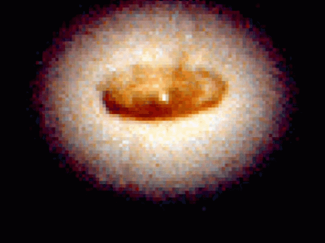 The Swirling Center of NGC 4261