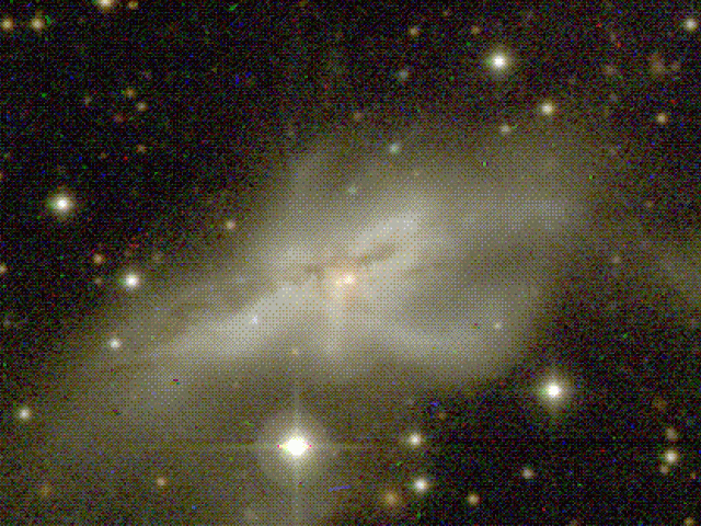 NGC 6240: When Galaxies Collide