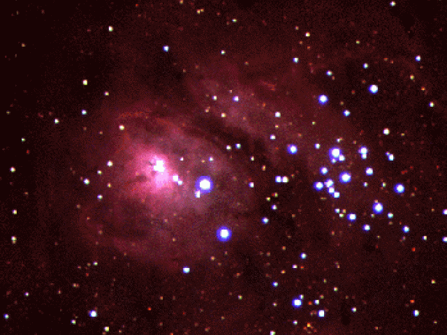 Open Cluster M8 in the Lagoon