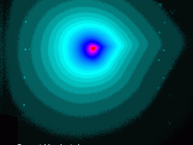 Near Comet Hyakutake’s Nucleus