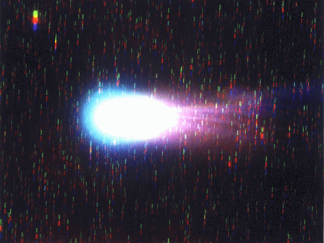 The Colors of Comet Hyakutake