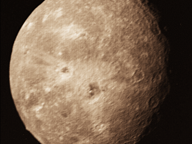 Uranus’s Moon Oberon: Impact World