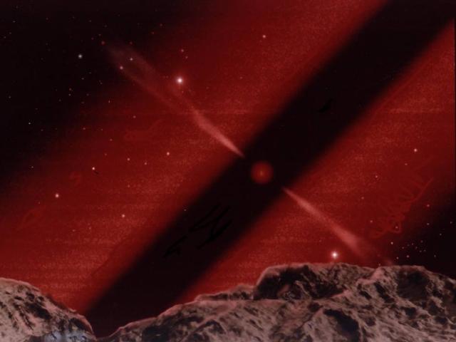 Planet Near a Galaxy Core