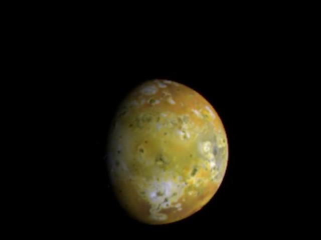 Galileo’s First Color Image of Io
