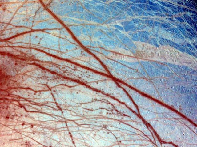 The Cracked Ice Plains of Europa