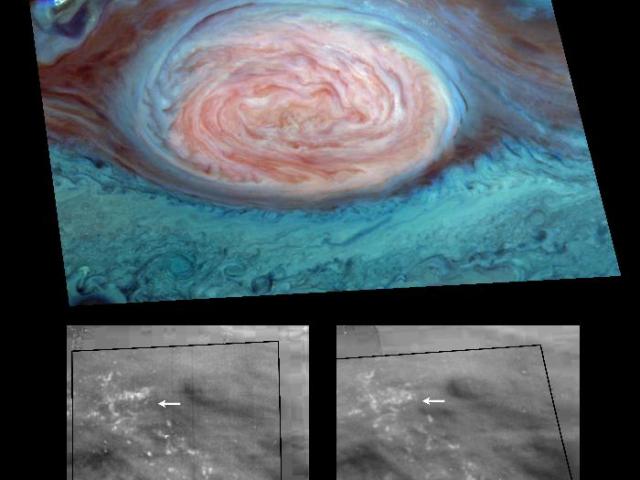Storm Clouds Over Jupiter