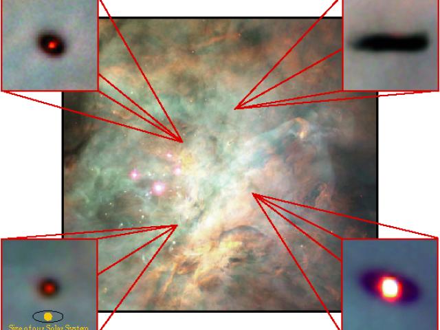 Planetary Systems Now Forming in Orion
