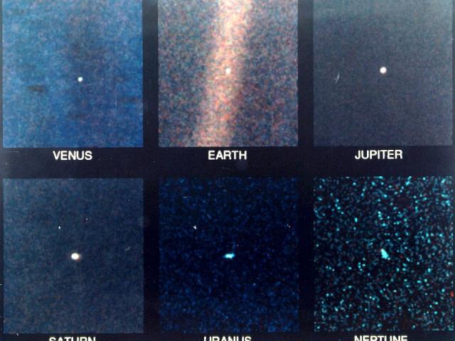 Our Solar System from Voyager