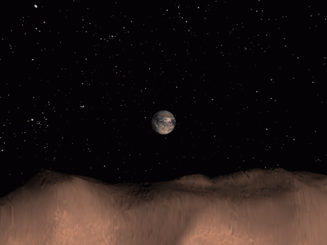 Earth Nears Asteroid Toutatis