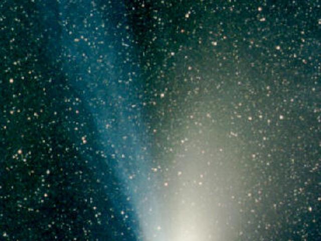 Comet Hale-Bopp Enters the Evening Sky
