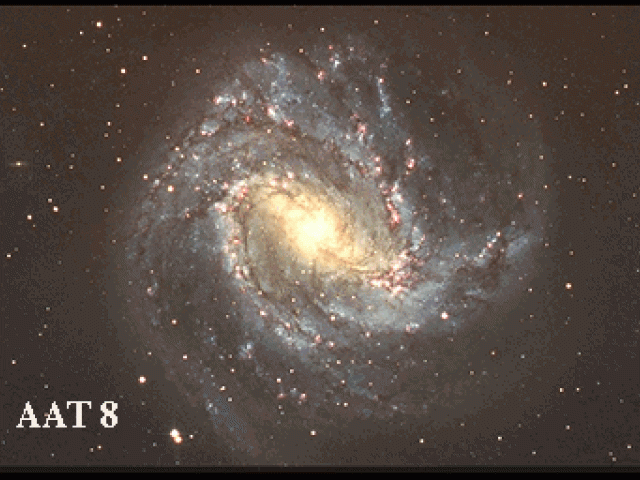 Spiral Galaxy M83