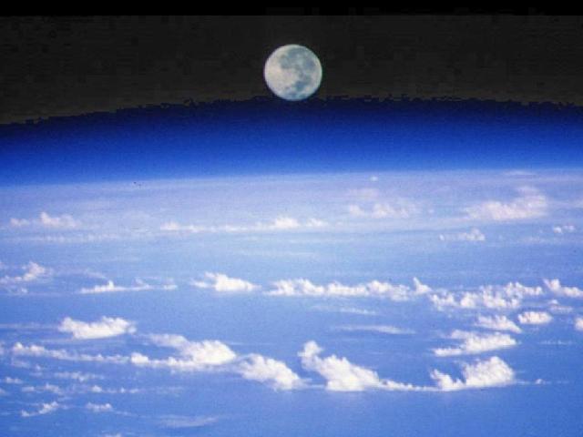 Moonrise, Planet Earth