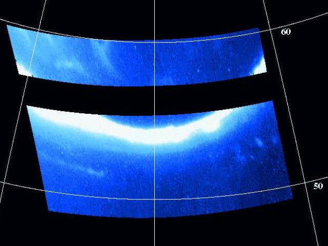 An Auroral Ring on Jupiter