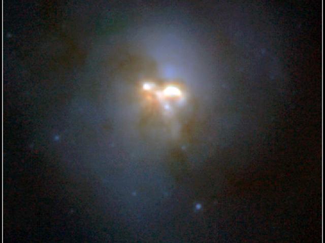 Arp 220: Spirals in Collision