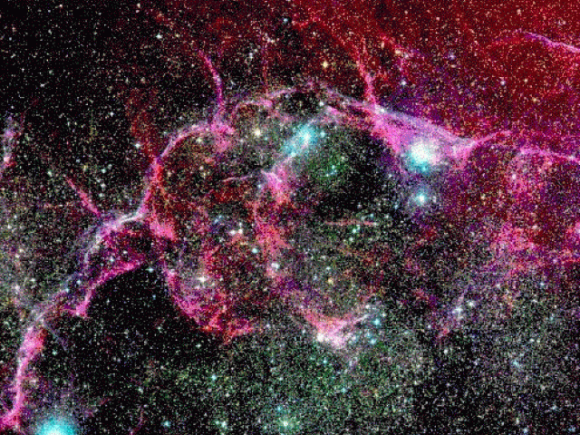 Vela Supernova Remnant in Optical