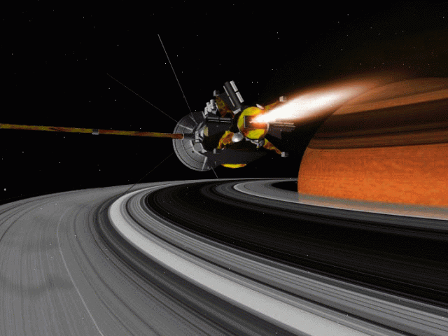 Cassini To Saturn