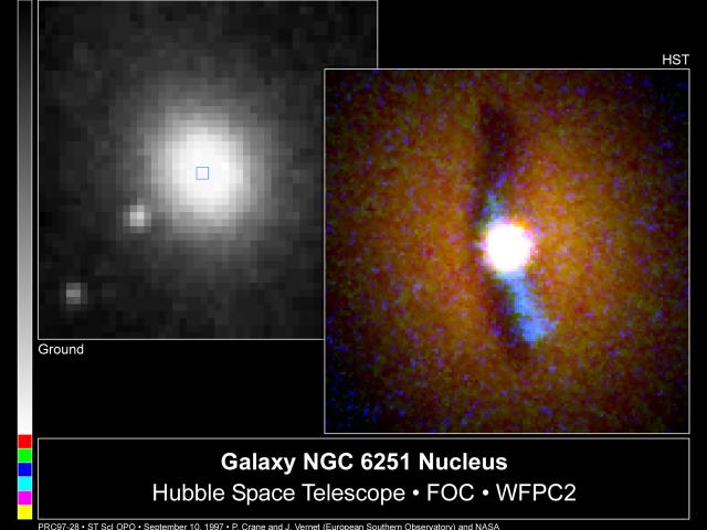 The Center of NGC 6251 is Glowing