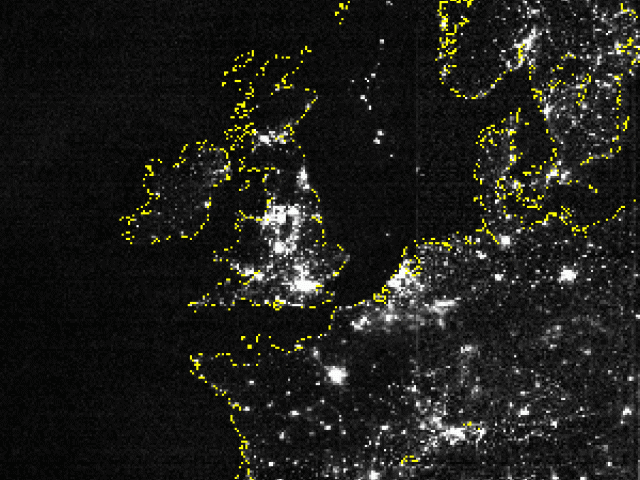 Europe at Night