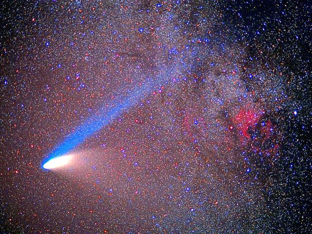 Hale Bopp and the North American Nebula