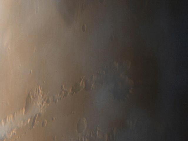 Mars: A Mist In Mariner Valley