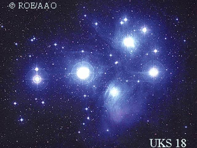 The Pleiades Star Cluster