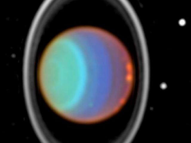 Uranian Moons, Rings, And Clouds