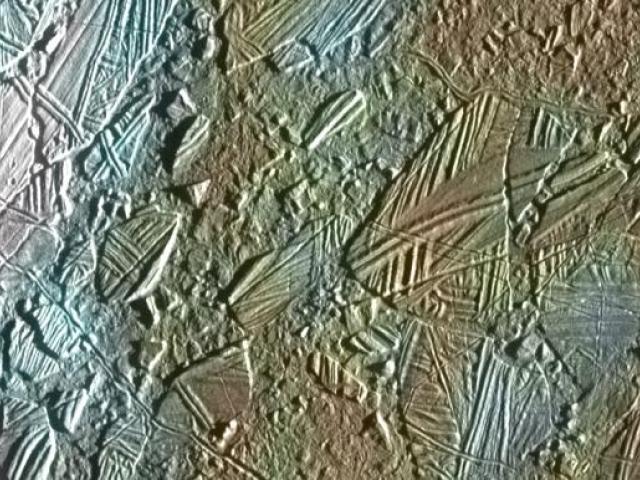 Europa’s Disconnected Surface