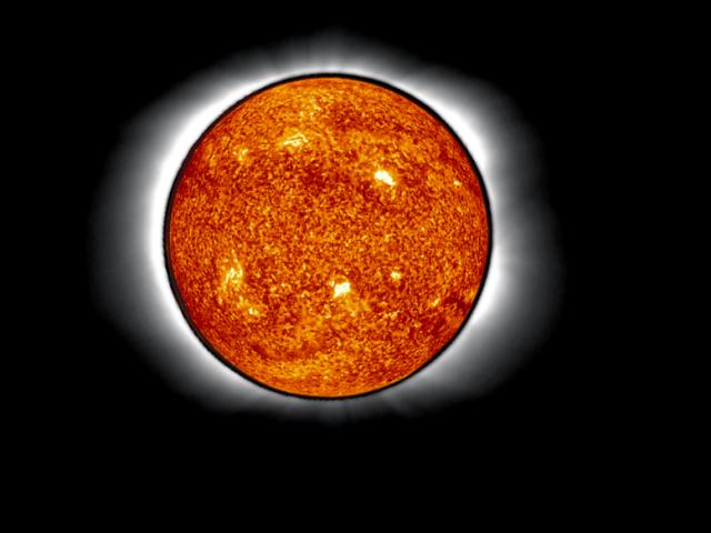 Solar Eclipse: A Composite View