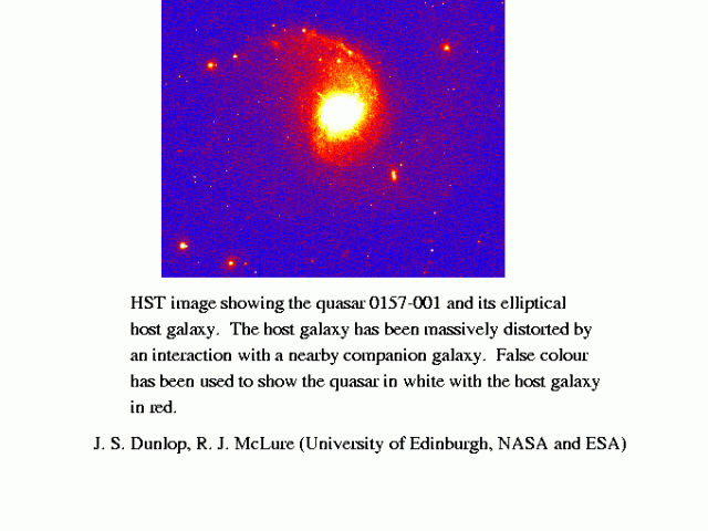 Quasar in an Elliptical Galaxy