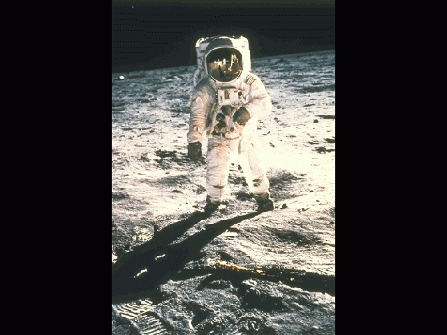 Standing on the Moon