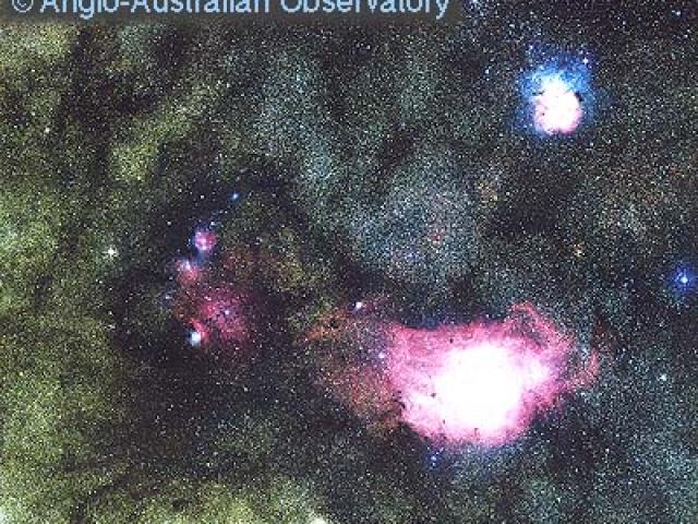 The Sky Towards Sagittarius