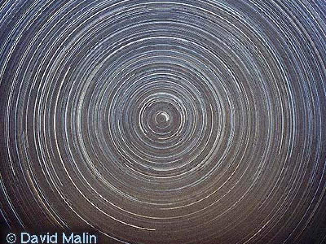 Star Trails in Northern Skies