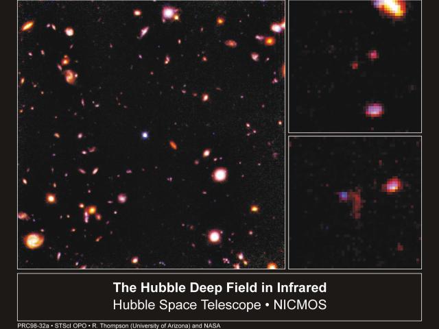 The Hubble Deep Field in Infrared