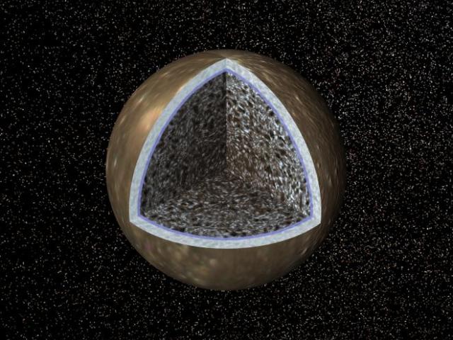 Cutaway Callisto: Ice, Rock, and Ocean