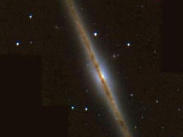 Edge On Spiral Galaxy NGC 891