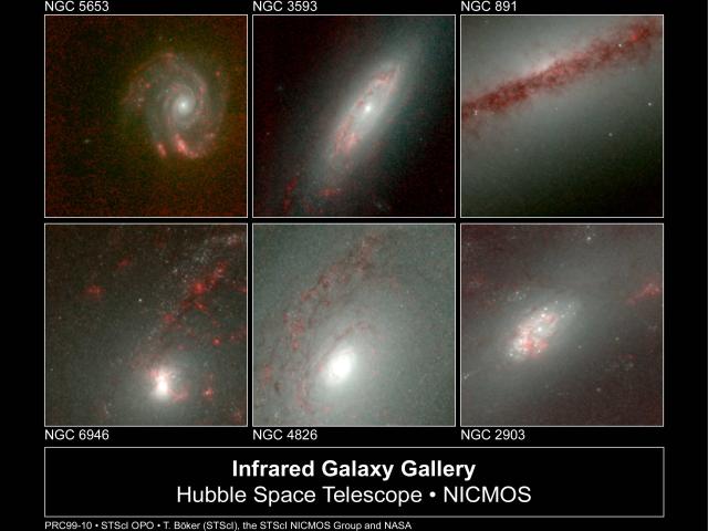 An Infrared Galaxy Gallery