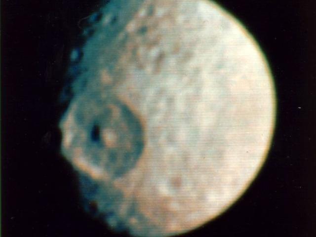 Mimas: Small Moon with a Big Crater