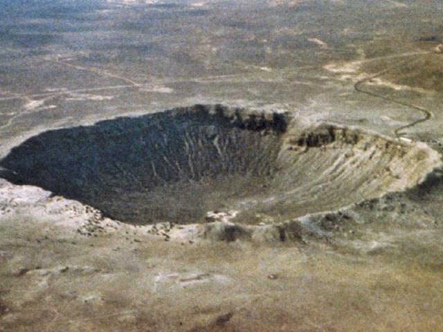 Barringer Crater on Earth