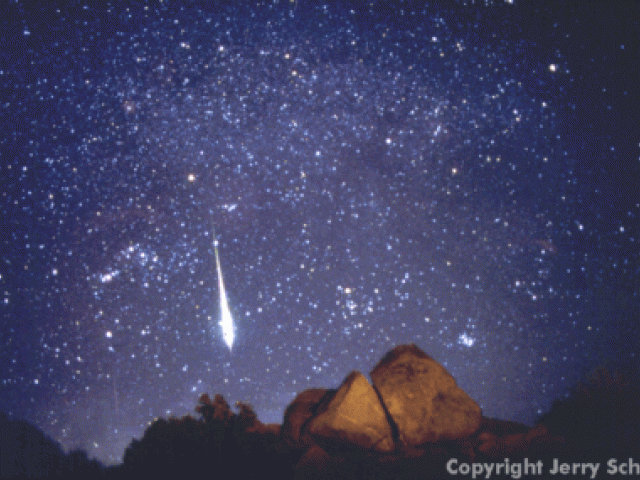 A Meteor Over the Anza Borrego Desert