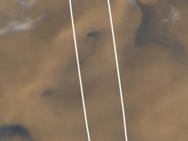 Mars Polar Lander Target Ellipse