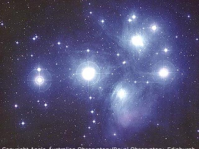The Pleiades Star Cluster