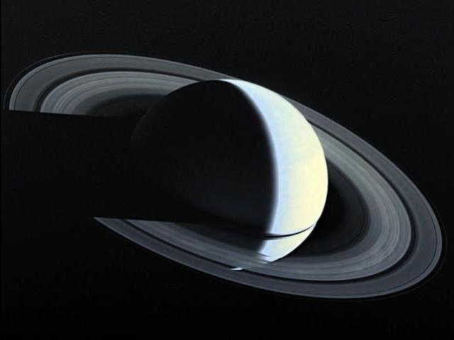 Saturn At Night